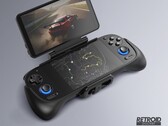Retroid Dual Screen Add-On attached to a Retroid Pocket 5. (Image source: Retroid)