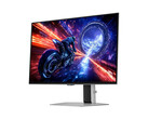 A promotional image for Samsung's Odyssey OLED G6 500Hz gaming monitor showcased against a white background. (Image Source: Samsung)