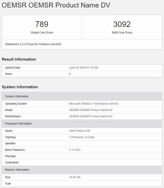 (Image source: Geekbench)