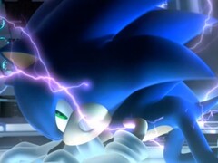 A screengrab from the introductory cutscene in Sonic Unleashed