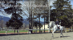 The new sensor can create 64x slow motion video clips. (Source: Sony)