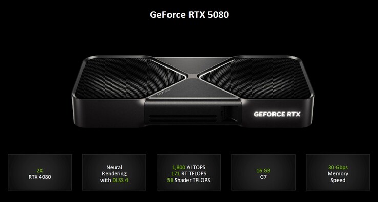 Nvidia GeForce RTX 5080 (Image source: Nvidia)