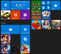 The Windows Start Menu is full of bloat, but this can easily be removed with a fresh install using a Windows Unattended Setup file (Image source: domsch1988 via Reddit)