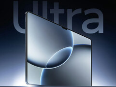 The Xiaomi Pad 7 Ultra is expected to sport a 14-inch OLED screen. Pictured: a teaser picture of the tablet. (Image source: Xiaomi)