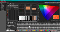 ColorChecker before calibration