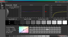 Grayscale before calibration