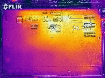 Heat development bottom (idle)