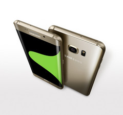The Samsung Galaxy S6, in gold. (Source: Samsung) The Samsung Galaxy S6, in gold. (Source: Samsung)