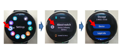 The new FCC listing shows the new Galaxy Watch's screen. (Source: FCC) The new FCC listing shows the new Galaxy Watch's screen. (Source: FCC)