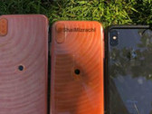 The 5.8-inch iPhone X is the smallest compared to the iPhone 9 (middle) and iPhone X Plus (left). (Source: Shai Mizrachi)