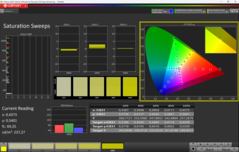 CalMAN Saturation Sweeps