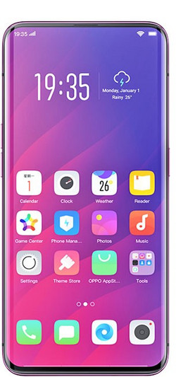 Testing the Oppo Find X, test unit provided by tradingshenzhen