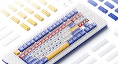 This TKL keyboard is brick-compatible with actual Lego pieces. (Image source: MelGeek)