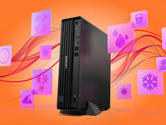The ThinkCentre M75s Gen 6 weighs 4.8 kg and measures 336 x 300 x 89 mm.