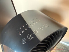 Control unit on the top