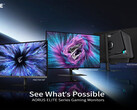 Gigabyte has introduced the Aorus Elite series gaming monitors at Computex 2026