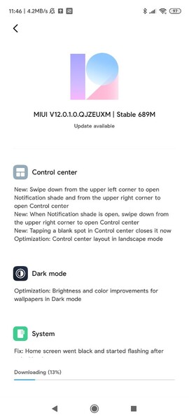 V12.0.1.0.QJZEUXM has gone live for the Redmi Note 9 Pro in Europe. (Image source: Adimorah Blog)
