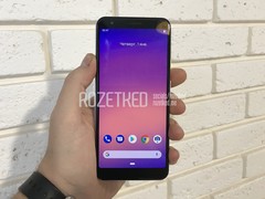 A potential &quot;Lite&quot; version of the Google Pixel 3. (Source: Rozetked)