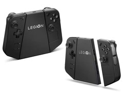 The Legion Go Charging Connector attaches to the Legion Go&#039;s detachable controllers. (Image source: Lenovo)