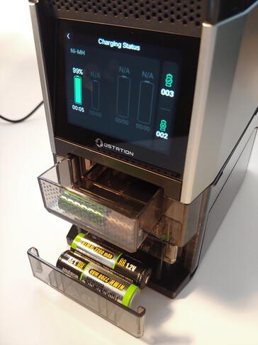 Processed cells are sorted into three bins. (Image source: Notebookcheck)