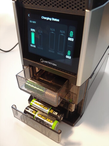 Processed cells are sorted into three bins. (Image source: Notebookcheck)