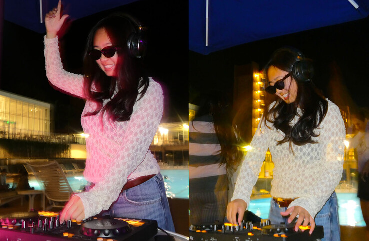 Studio Max 1 used during wireless mixing. (Image source: Notebookcheck)