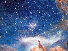 Webb's image of young star cluster Pismis 24 (Image source: NASA, ESA, CSA, and STScI; cropped)