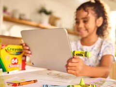 The SanDisk Crayola USB-C Flash Drive is compatible with a wide range of devices including tablets. (Image source: SanDisk)