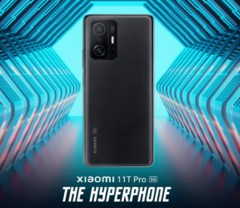 Xiaomi markets the 11T Pro as &#039;The Hyperphone&#039;. (Image source: Xiaomi)