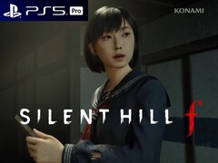 Silent Hill f banner with PS5 Pro enhanced logo (Image source: Konami, Sony PlayStation with edits)