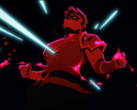 Sworn has a very Hades-like combat - the key difference being that it supports multiplayer. Pictured - a screenshot from the game trailer. (Image source: PlayStation/YouTube)