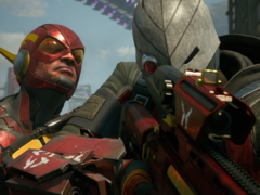 The Flash clone creeping up on Deadshot in Suicide Squad: Kill The Justice League (image source: SteamDB)