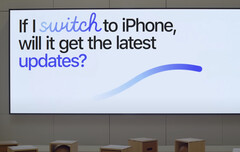 Apple thinks it only needs 4:30 minutes or so to persuade Android users to switch to an iPhone. (Image source: Apple)