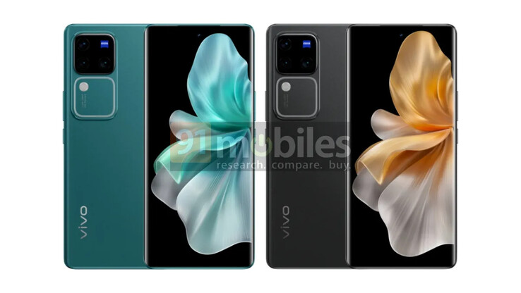 The Vivo V30 Pro is also now projected to come in green...