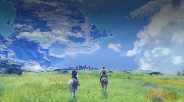 In Xenoblade Genesis, players explore a vast fantasy world and learn to master mysterious magical powers. (Pictured: A screenshot from the Xenoblade Genesis trailer.)