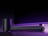 An image of the Xiaomi Desktop Speaker Pro Set with RGB lighting.