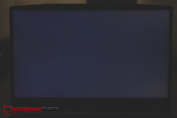 Slight screen bleeding, particulary towards the left side