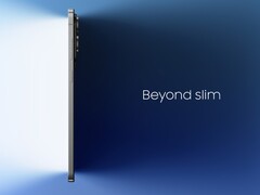 Promotional image for Samsung&#039;s Galaxy S25 Edge. (Image source: Samsung)