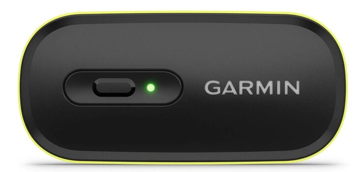 An LED indicates the operating status. (Image source: Garmin)