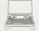 The Win Mini will be GPD's first Zen 4 and RDNA 3-based gaming handheld. (Image source: The Phawx)