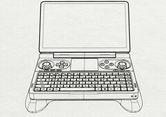 The Win Mini will be GPD&#039;s first Zen 4 and RDNA 3-based gaming handheld. (Image source: The Phawx)