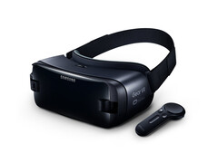 It's a bit larger than the current Gear VR, but that's pretty much it. (Source: Samsung)