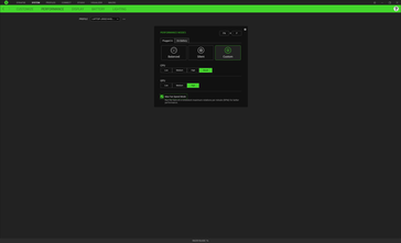 Our Synapse "Custom Extreme" power profile settings