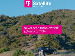 The T-Satellite Starlink service now offers apps and data. (Image source: T-Mobile)