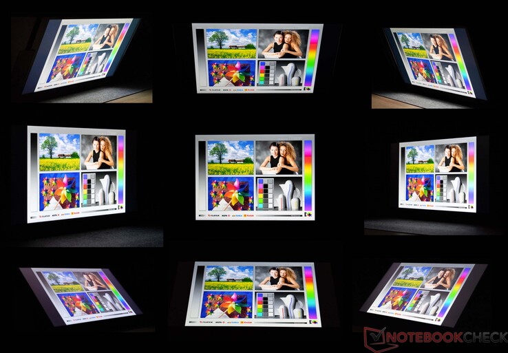 The KYY X90A during the viewing angle test