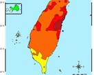 Taiwan eastern coast hit by 7.4 magnitude earthquake taking TSMC chip plants offline. (Source: Taiwan Central Weather Administration cwa.gov.tw)