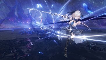 A screenshot from Punishing Gray Raven