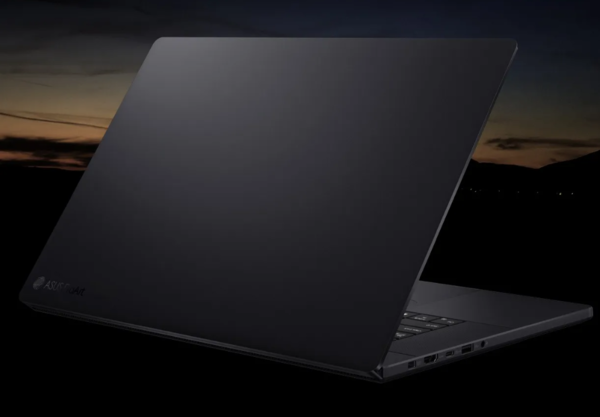 Asus ProArt 16 rear view