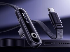 Baseus has brought a new angled USB-C cable to Europe. (Image source: Baseus)