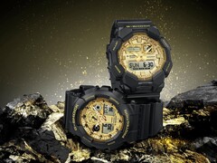 Casio’s latest G-Shock Black and Gold series watches (pictured) are now available in Europe. (Image source: Casio)